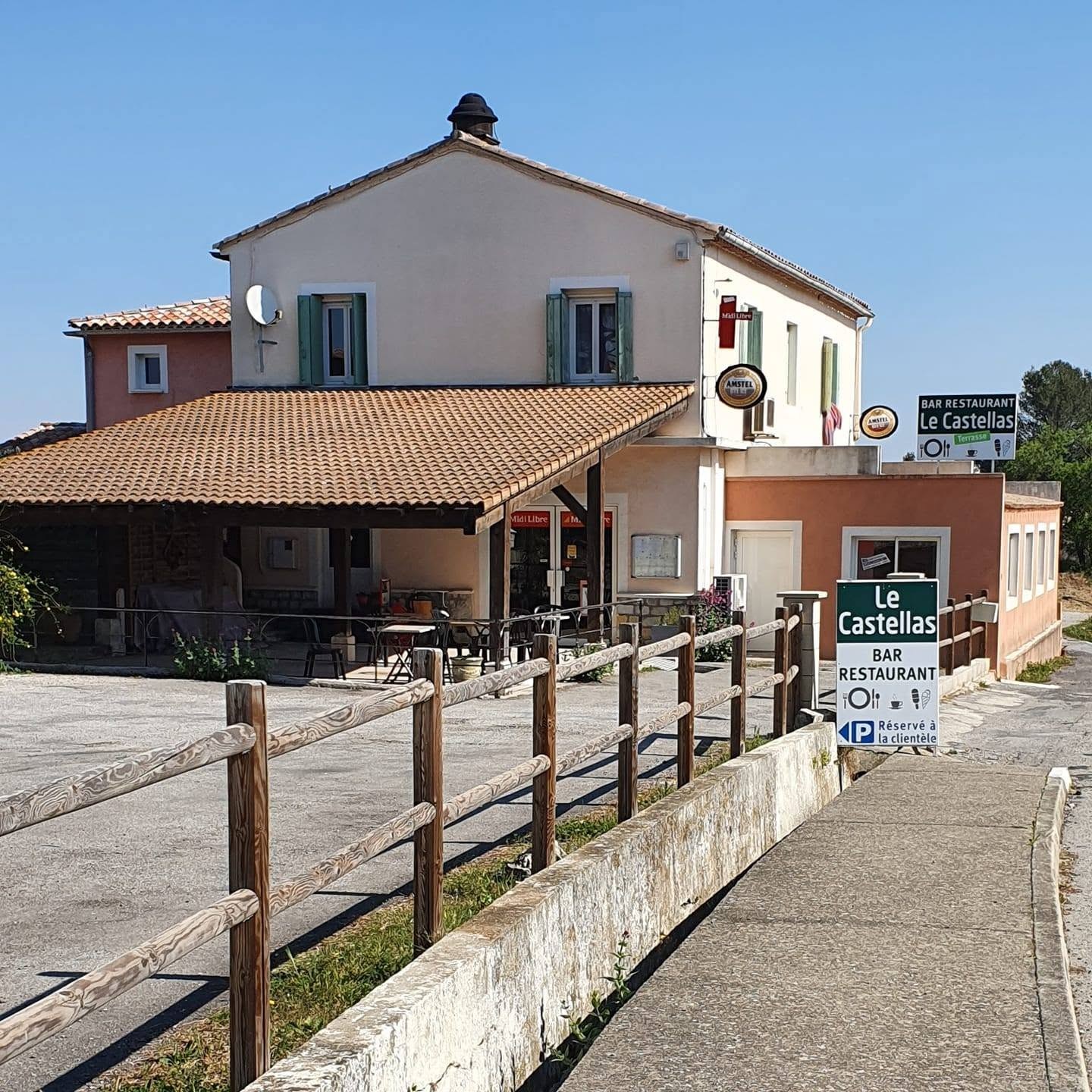 Terrasse de restaurant