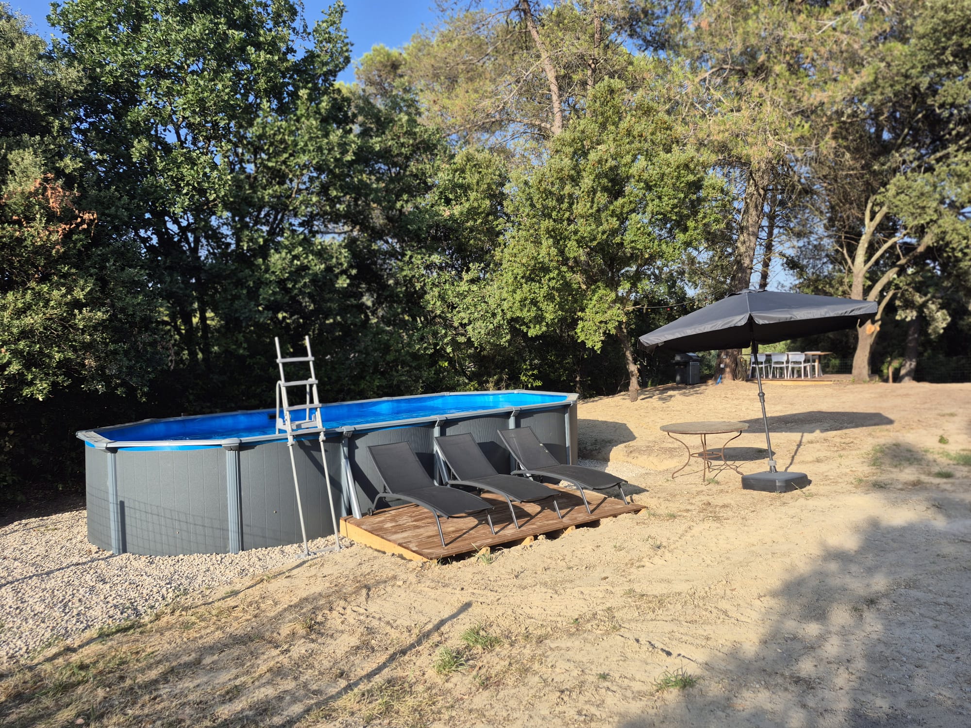 Piscine privée du Clos de Valamade